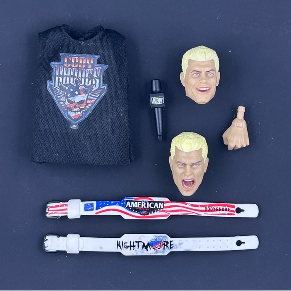 Jazwares AEW Supreme Collection Cody Rhodes Wrestling Action Figure 2022 #01 WWE - Picture 11 of 11